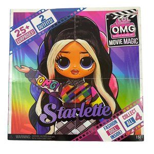 LOL Surprise OMG Movie Magic STARLETTE Fashion Doll 25 Surprises L.O.L. Dolls